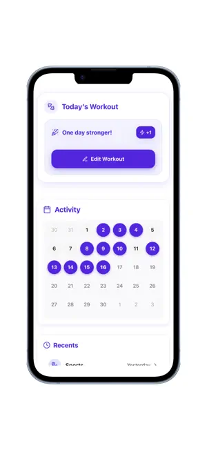 Jym Fitness: Workout Tracker screenshot 1