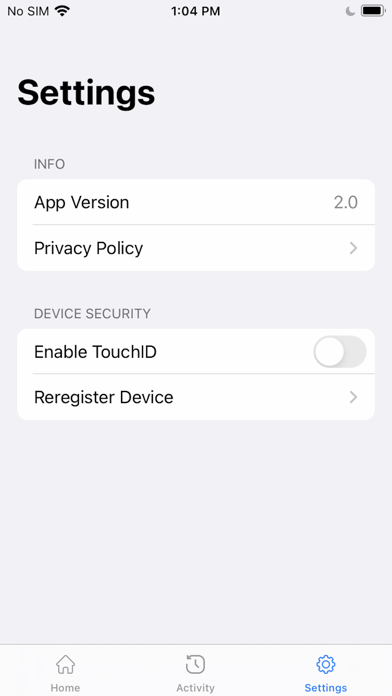Invysta Safe Screenshot