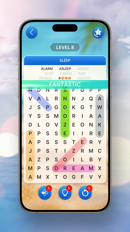 #7. Word Search Adventure : Puzzle (iOS) 由: Yoogalab SL