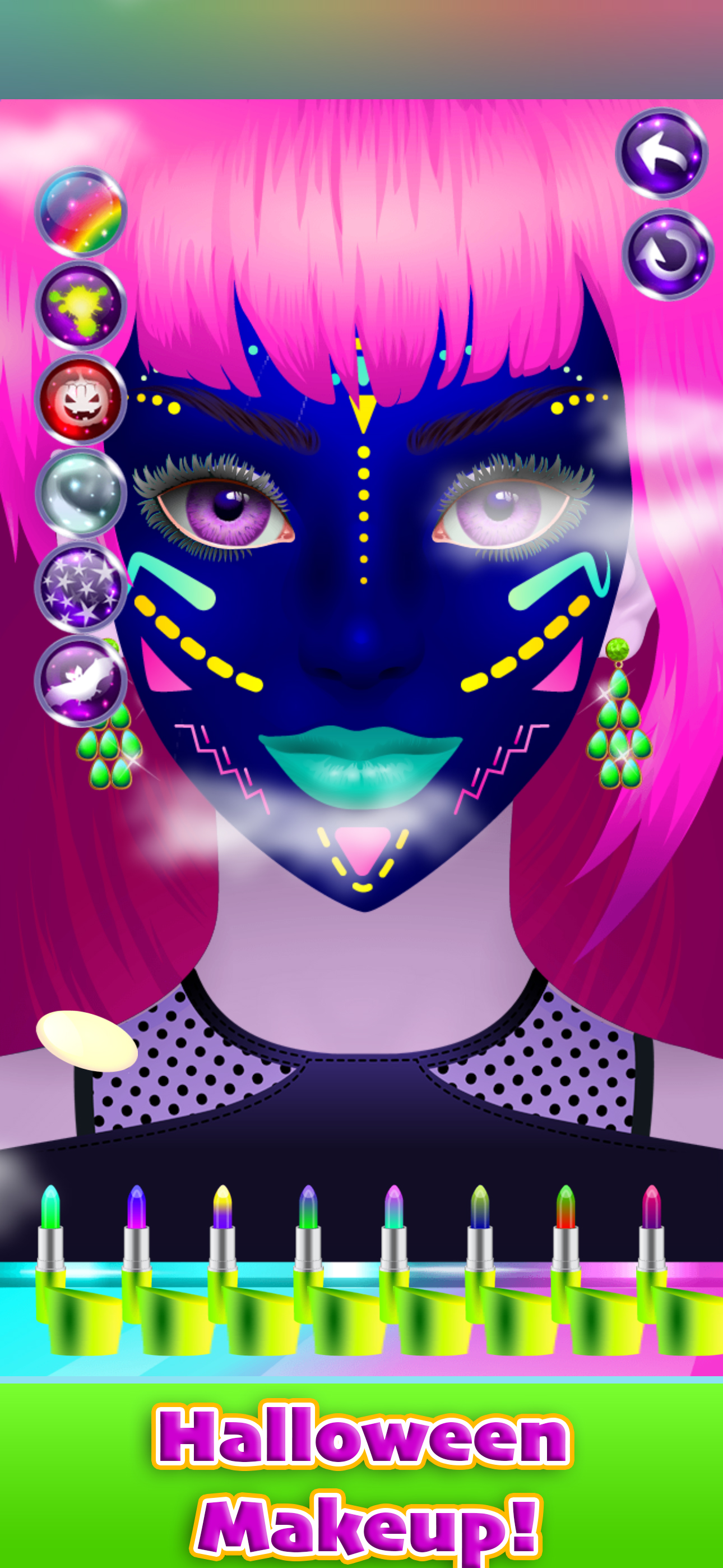 Monster Halloween Makeup