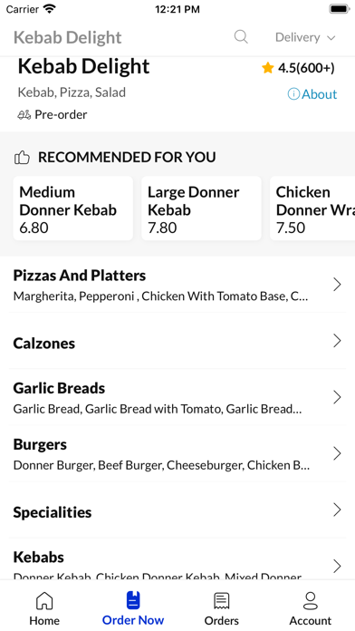 Kebab Delight. Screenshot