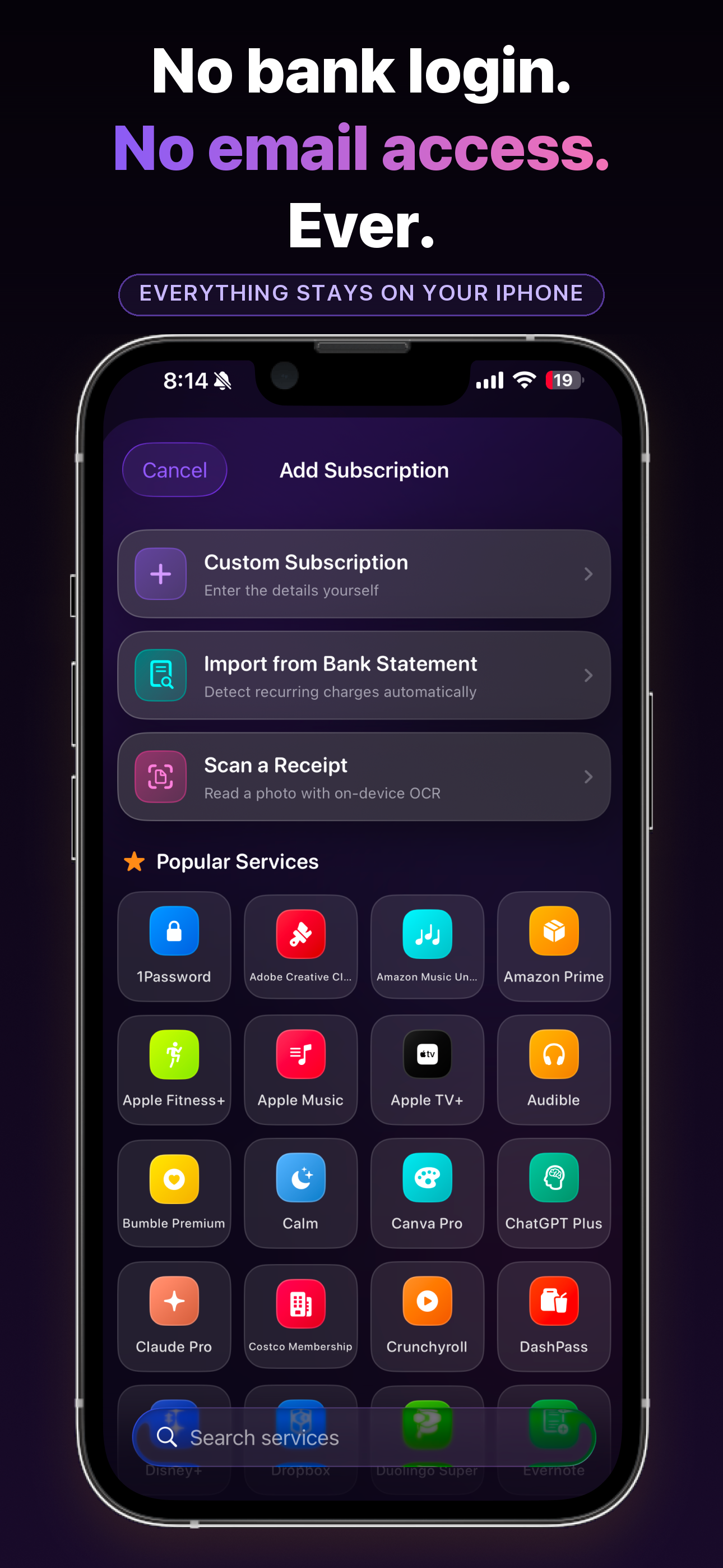 Subscription Stopper: Manager screenshot 2
