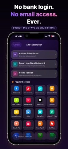 Subscription Stopper: Manager iPhone screenshot