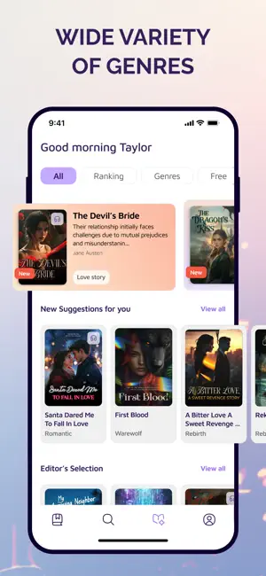 Novelty: Short Romance Books screenshot 2