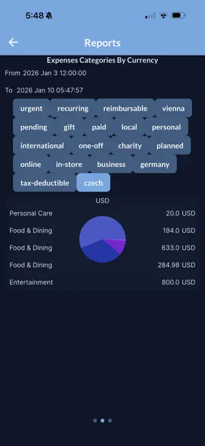 AI Expenses Tracker screenshot 2