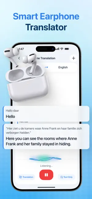 Lingoza: AI Live Translator Go screenshot 3
