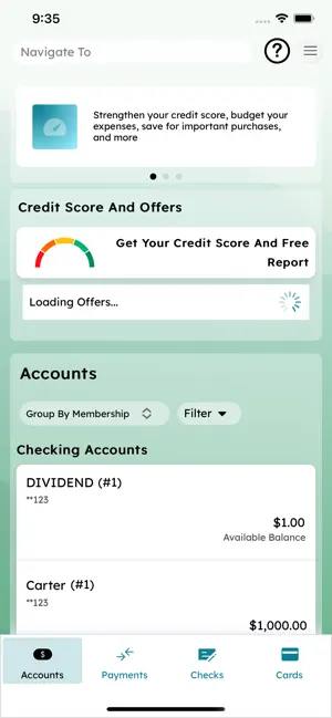 OUCU Financial Mobile screenshot 2