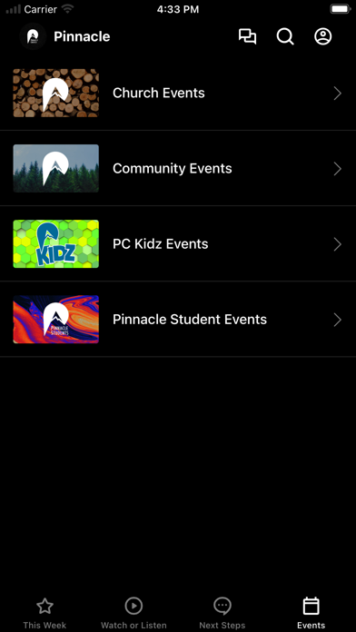 Pinnacle Church Canton Screenshot