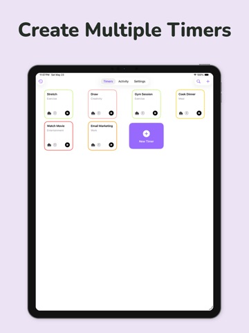 Pomodoro Timer - PomTimer ipad screenshot 4