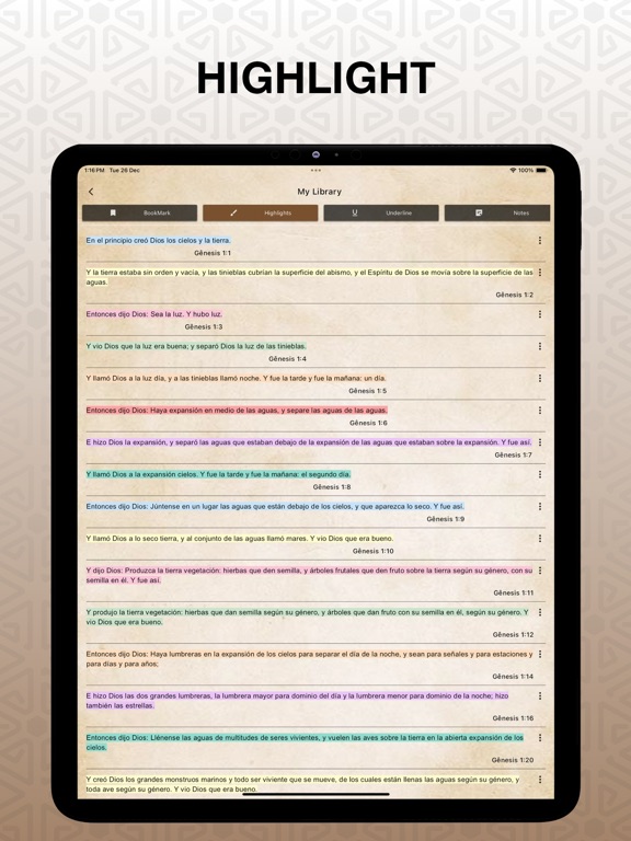La Biblia Latinoamericana Pro iPad screenshot 5 - Reference app