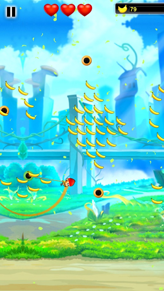 #3. Monkey Hook - No Wifi Game (iOS) 由: Ali asif