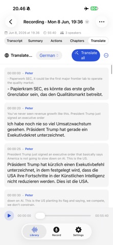 FerIQ: AI Transcriber Screenshot 8 of 10