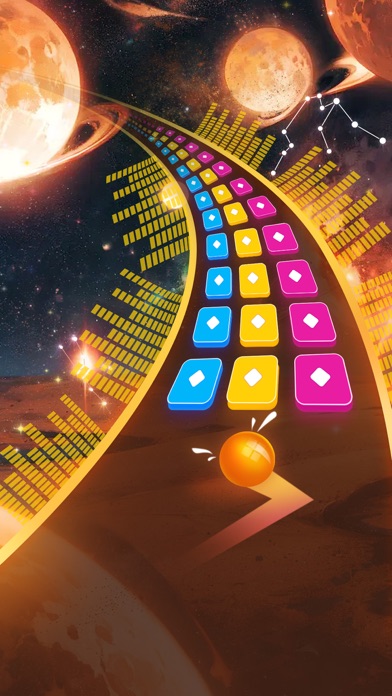 color dancing hop music game Screenshot