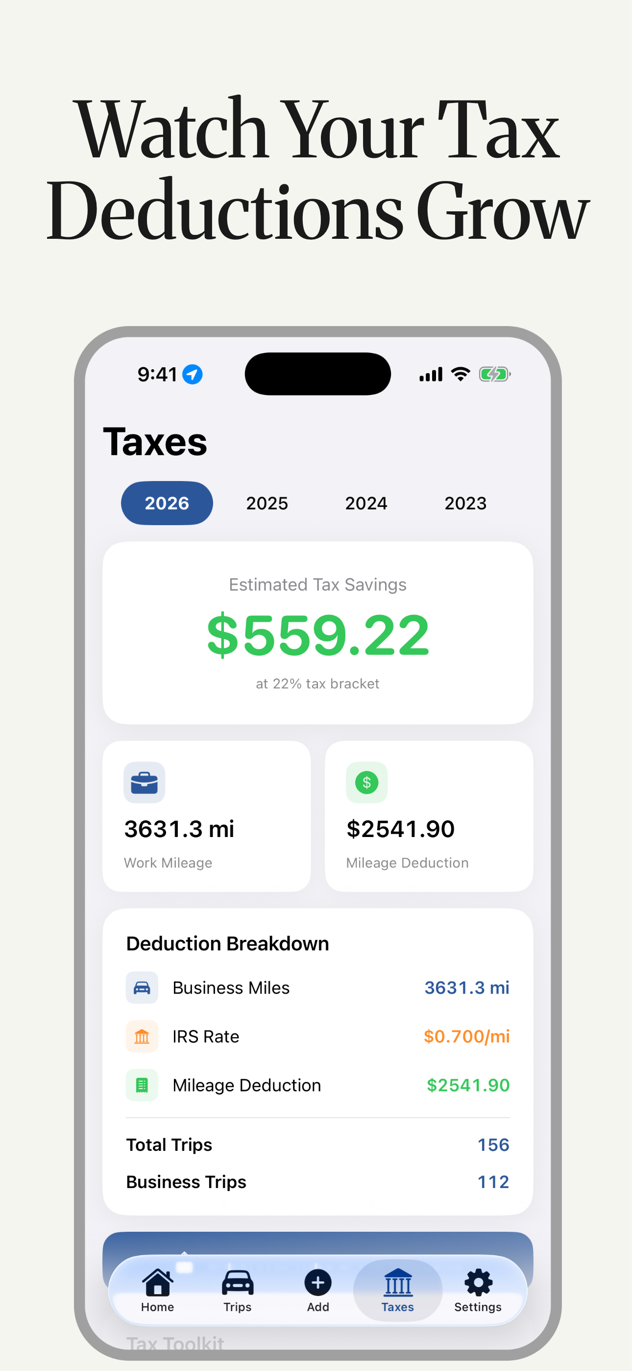 TaxMiles: Mileage Tracker screenshot 4