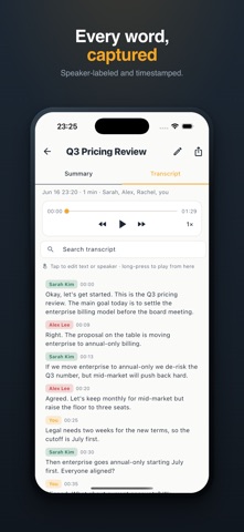 Minuted: AI Meeting Notes Screenshot 5 of 10