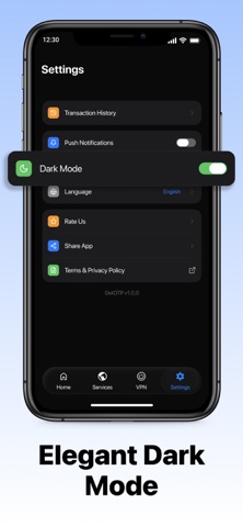 Virtual Number & SMS - GetOTP screenshot