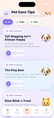 PawChat: Pet Translator iPhone screenshot
