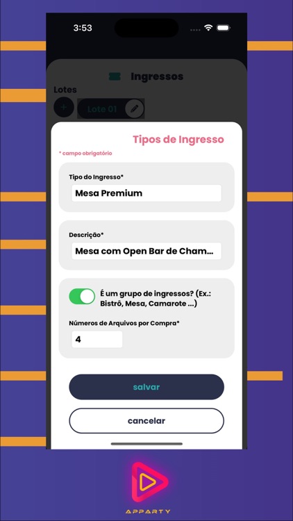 APParty - SuperApp de Eventos screenshot-4