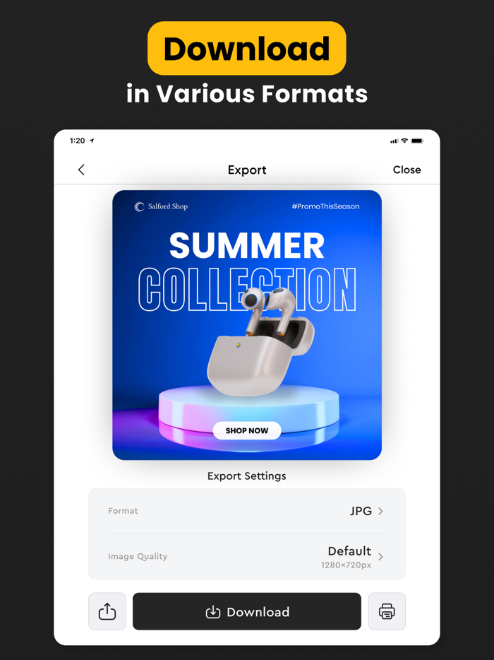 Advertisement Maker, Create Ad