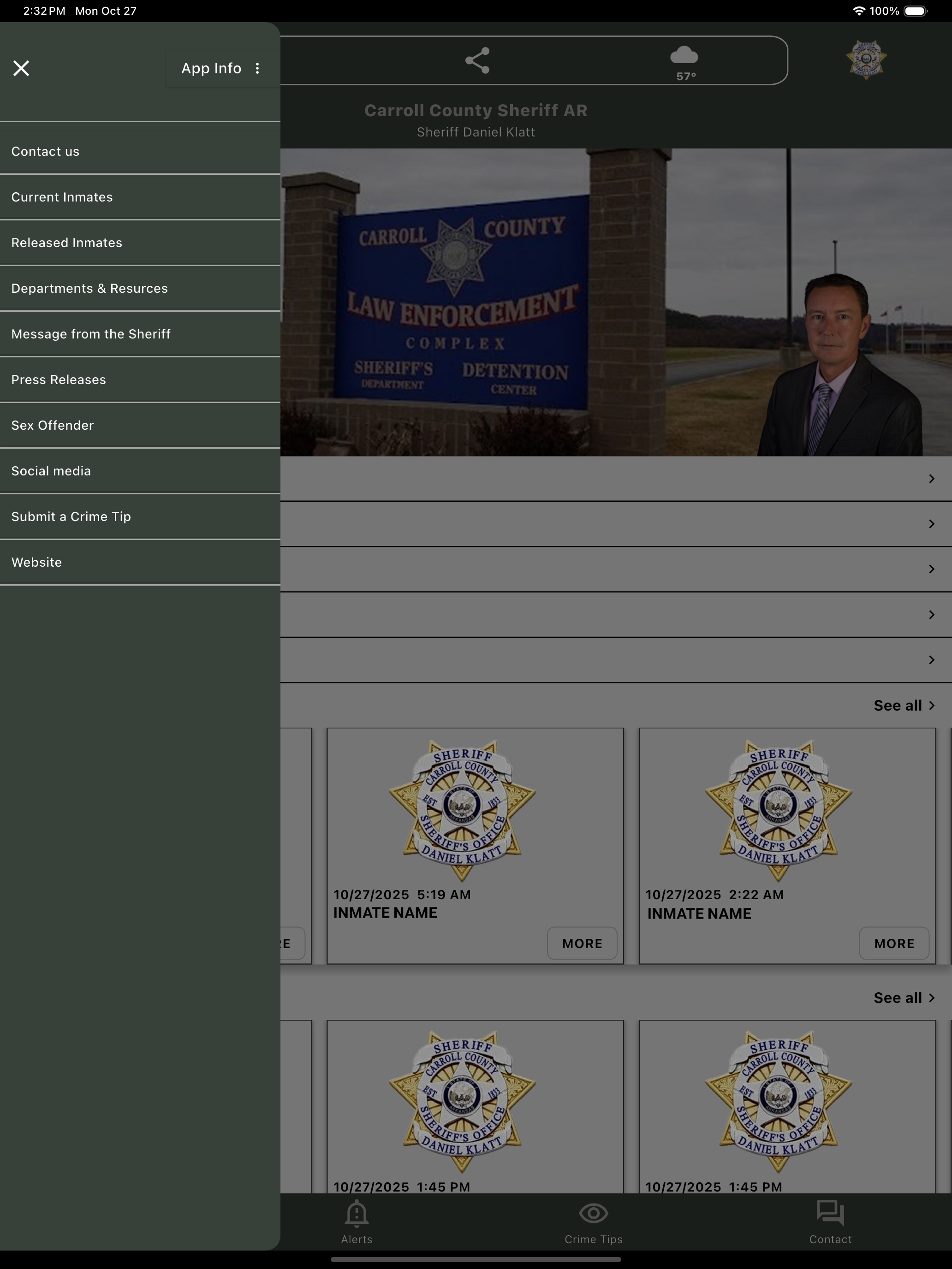 Carroll County AR Sheriff