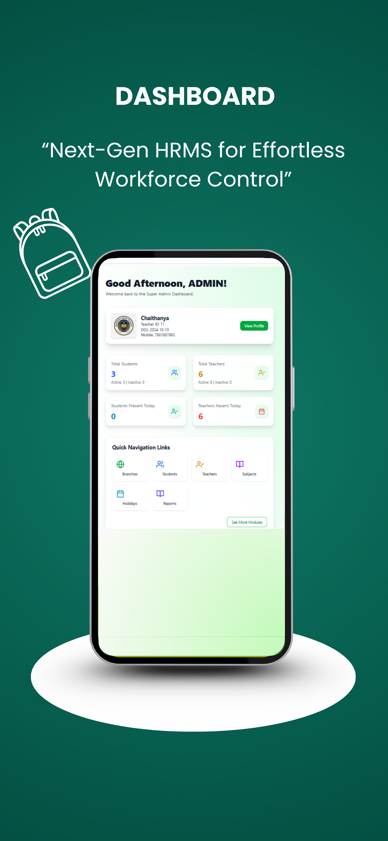Sri Pallavi School App screenshot 3