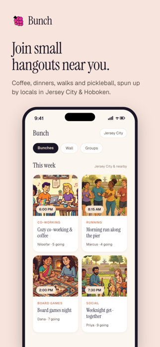 Bunch - Social App Screenshot 1 of 8