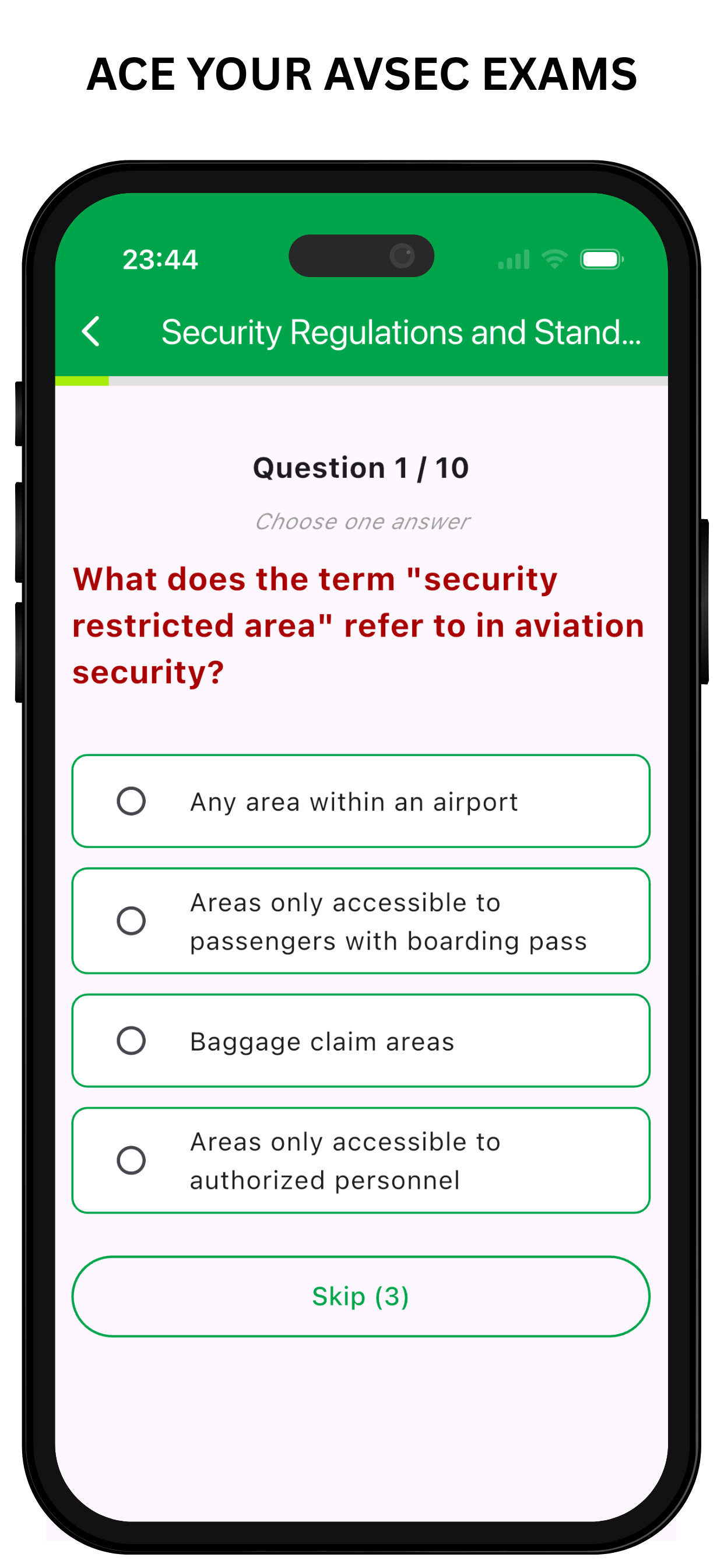 AvSec: Aviation Security App screenshot 5