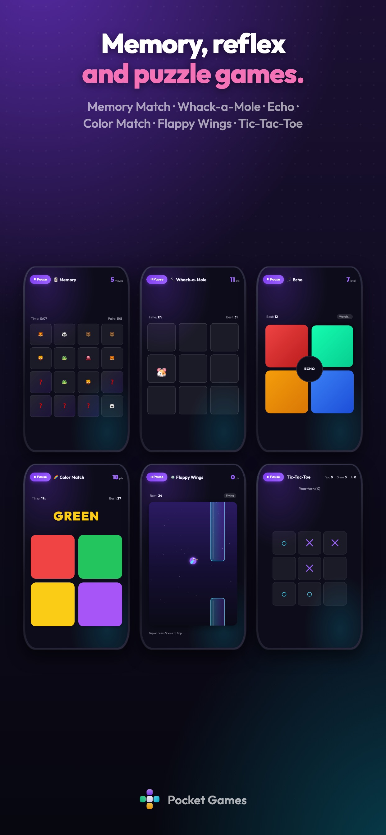 Screenshot 2 of Pocket Games: Mini Arcade