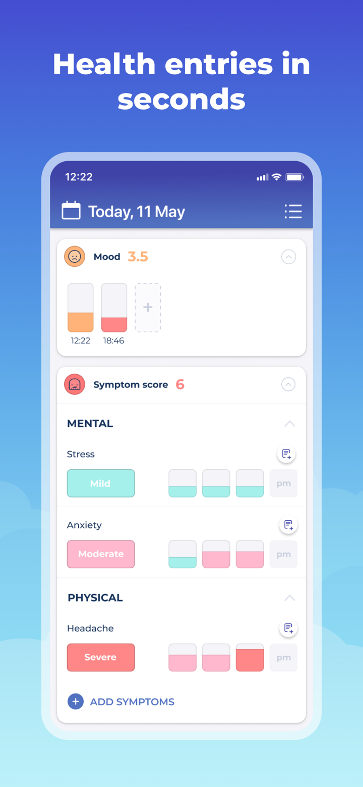 Bearable - Symptom Tracker screenshot 4