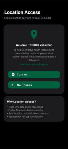 SENS-TRIGGER screenshot