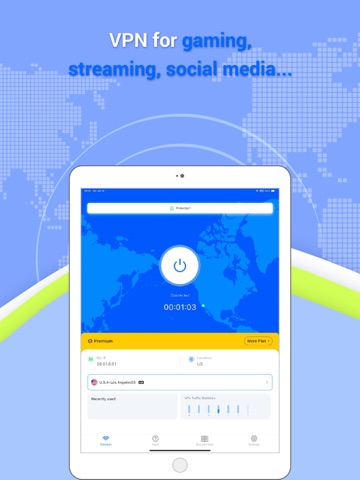 MrGhost VPN -Fast Secure Proxy iPad screenshot