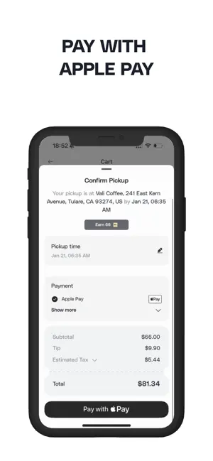 Vali Coffee screenshot 2