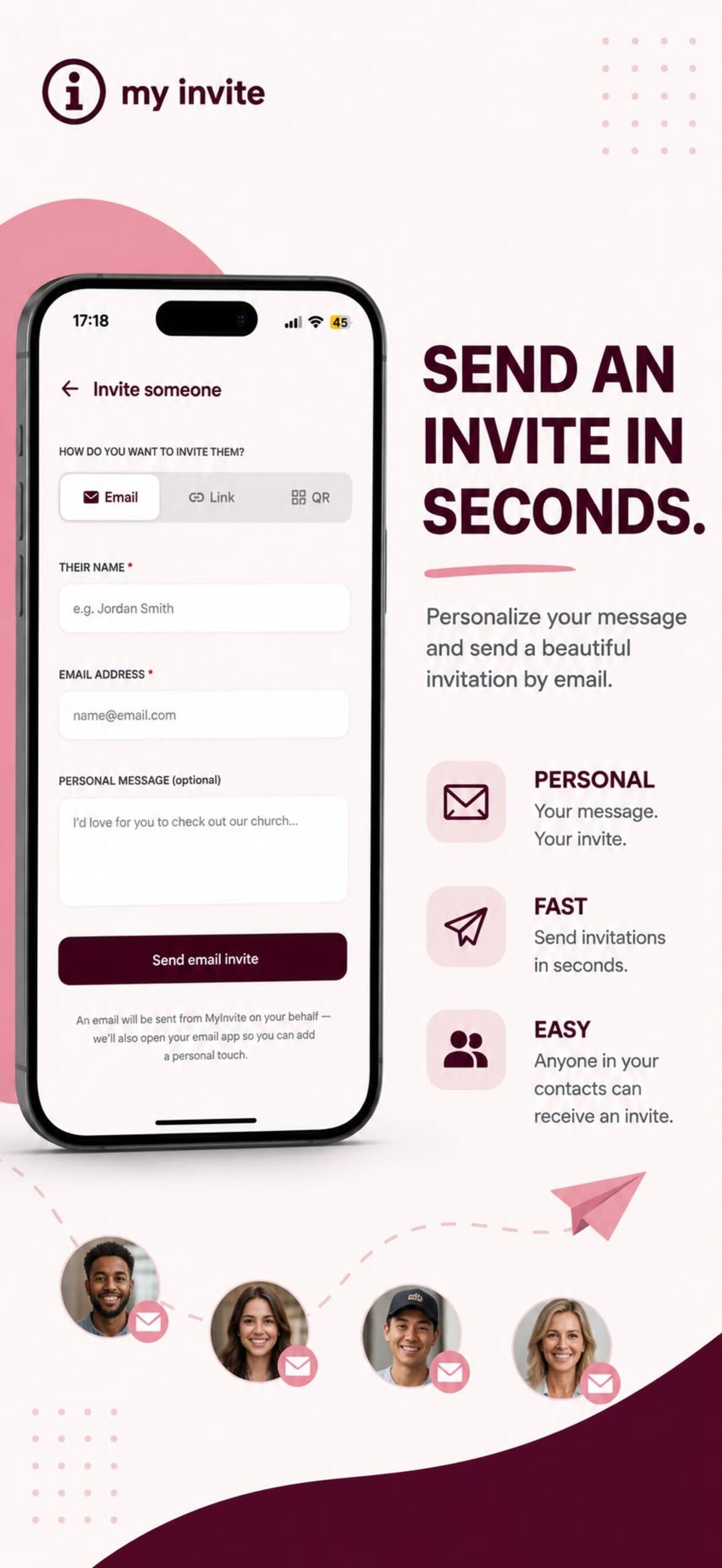 Screenshot 2 of Invite To Church