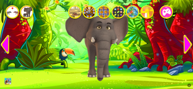 Talking Elephant King Red Screenshot 1 of 8