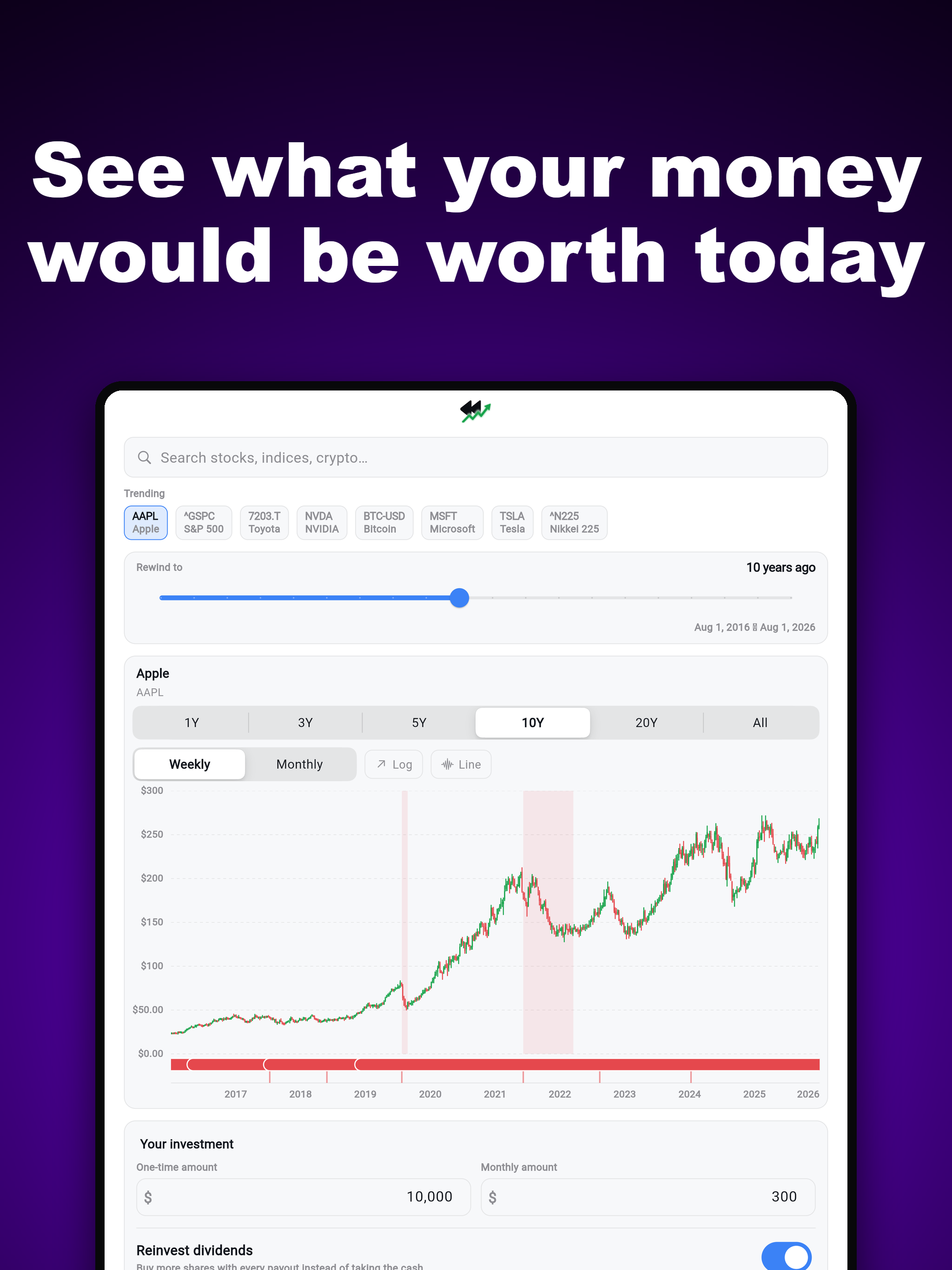 StockRewind: If You Invested screenshot 6