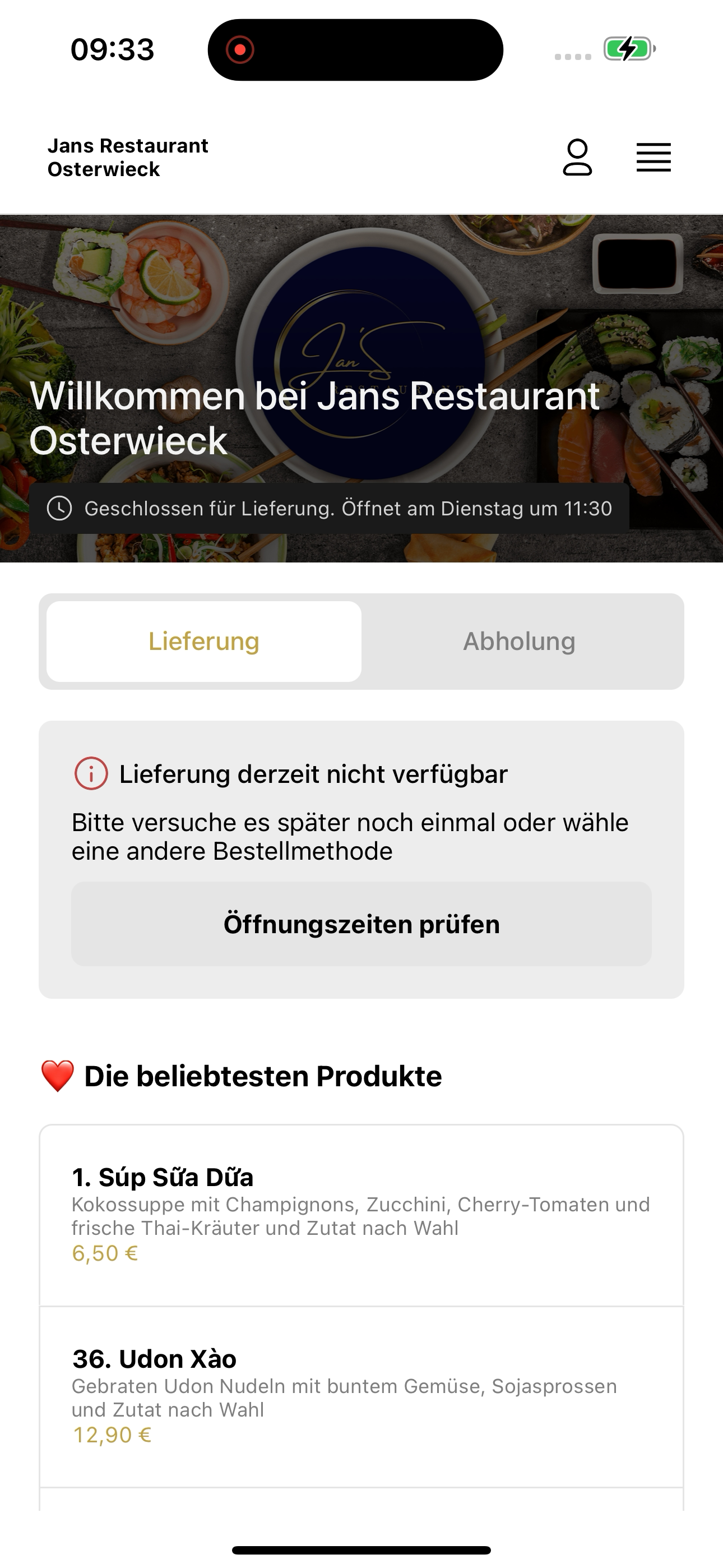Jans Restaurant Osterwieck screenshot 5