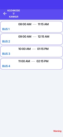 Find my bus india iPhone screenshot 2