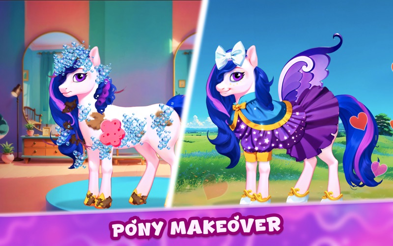 Pony Princess Spa: Girls Games Screenshot