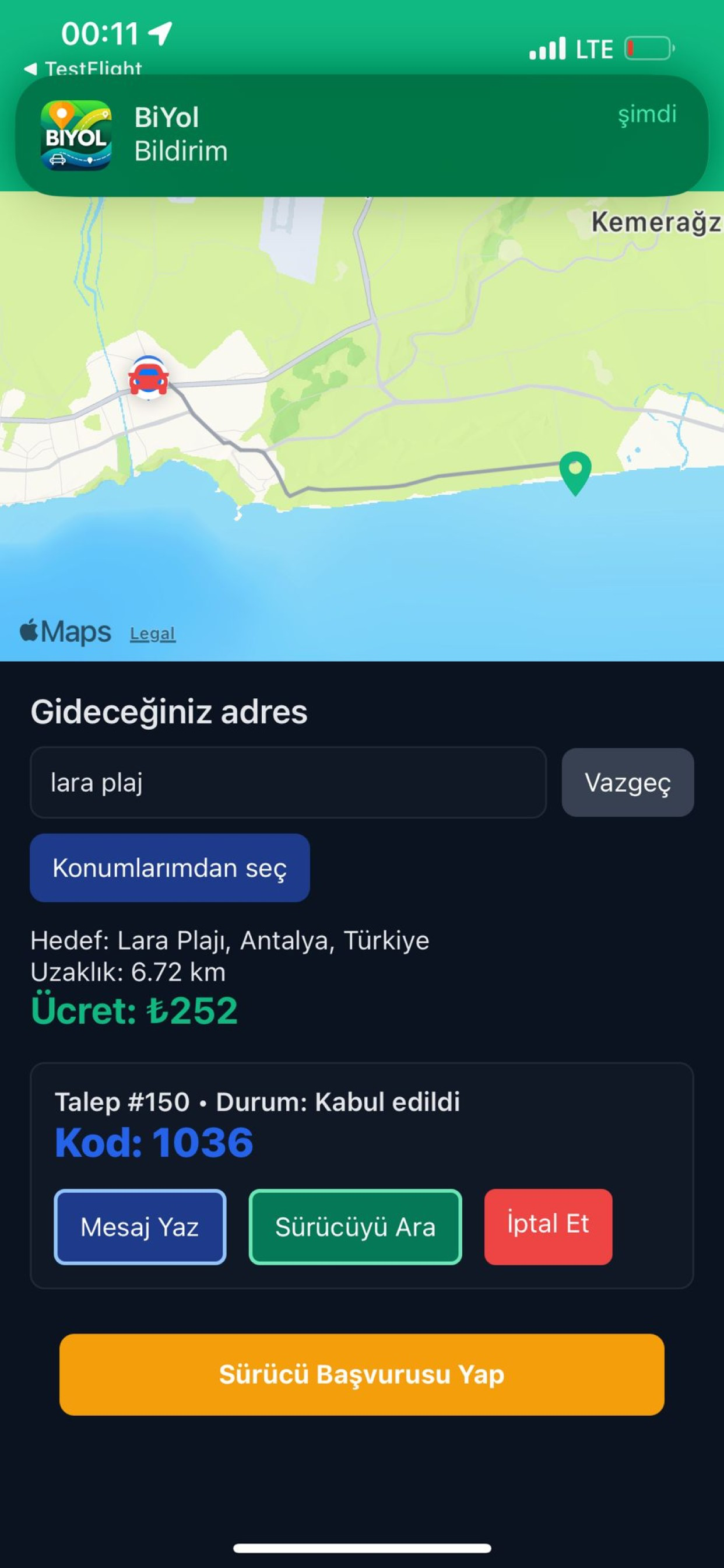 Birlikte Yol - BiYol screenshot 7