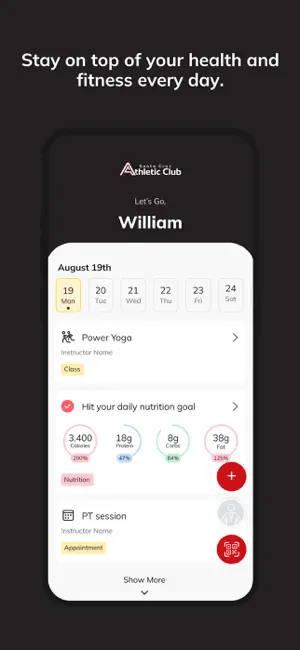 Santa Cruz Athletic Club screenshot 2