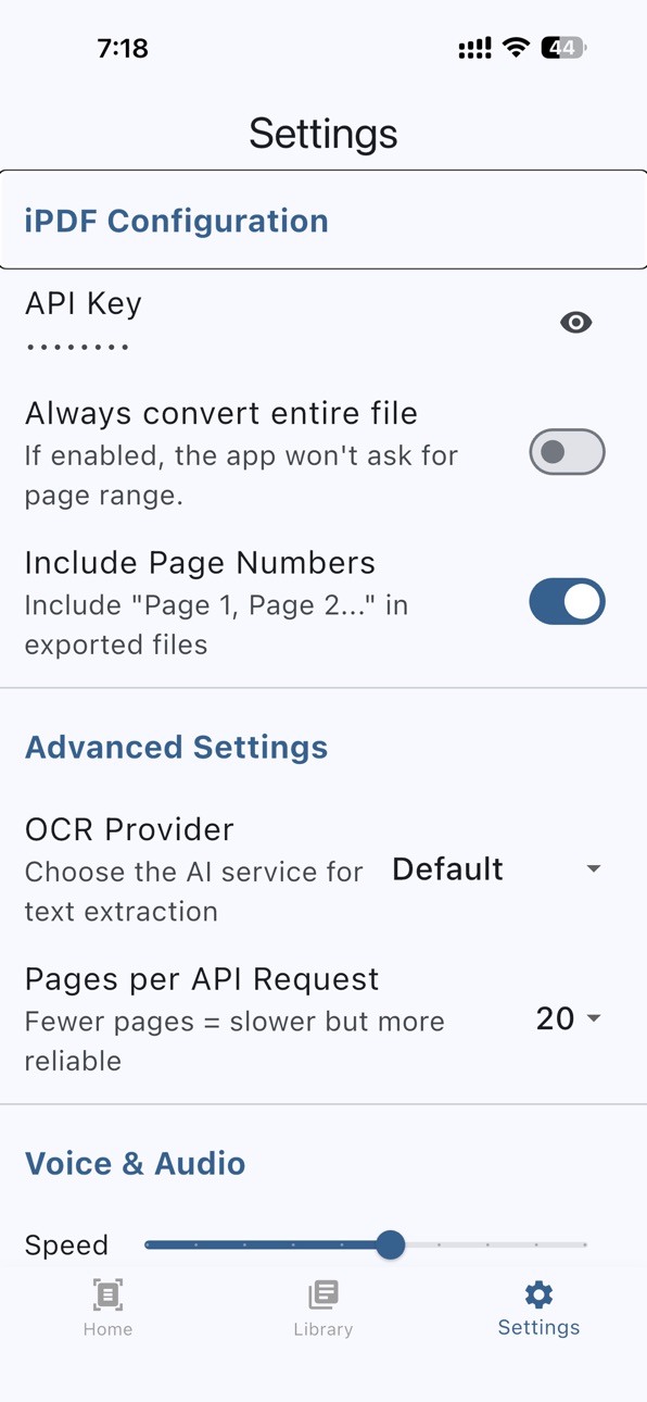 iPhone screenshot