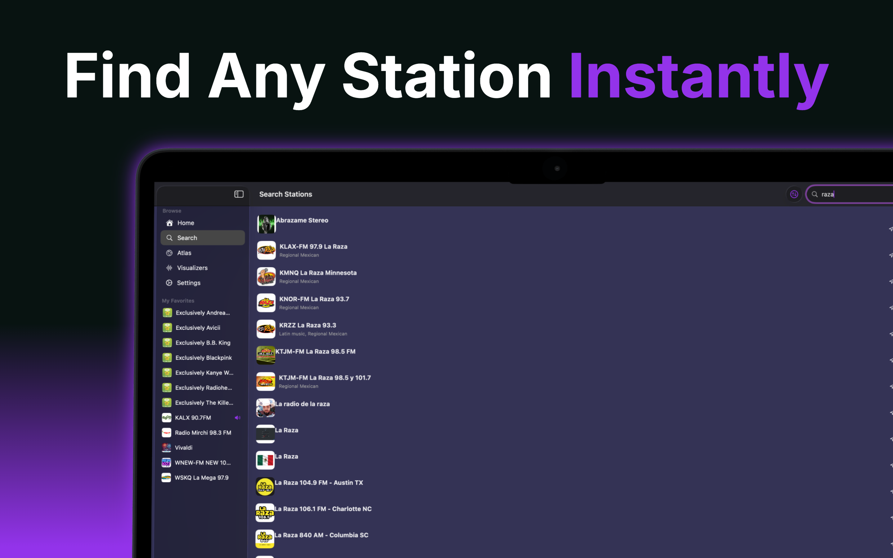 Prismatic FM: Radio Player