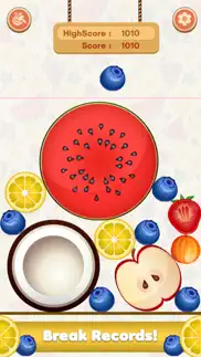 dropping fruit merge master iphone screenshot 4