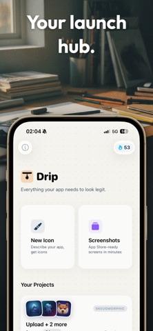 Drip: Icon Generator & Mockup screenshot