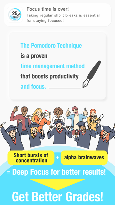 Study Timer: Focus & Pomodoro Screenshot
