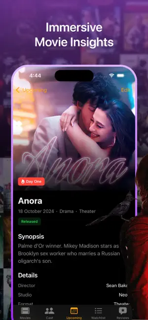 Movies App+ iPhone screenshot 2