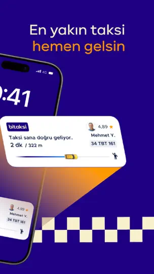 Скриншот Bitaksi - En Yakın Taksi! на iPhone 3