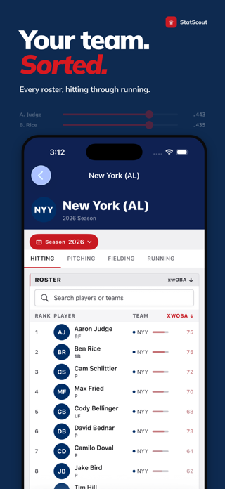 Baseball Savvy StatScout Screenshot 8 of 9