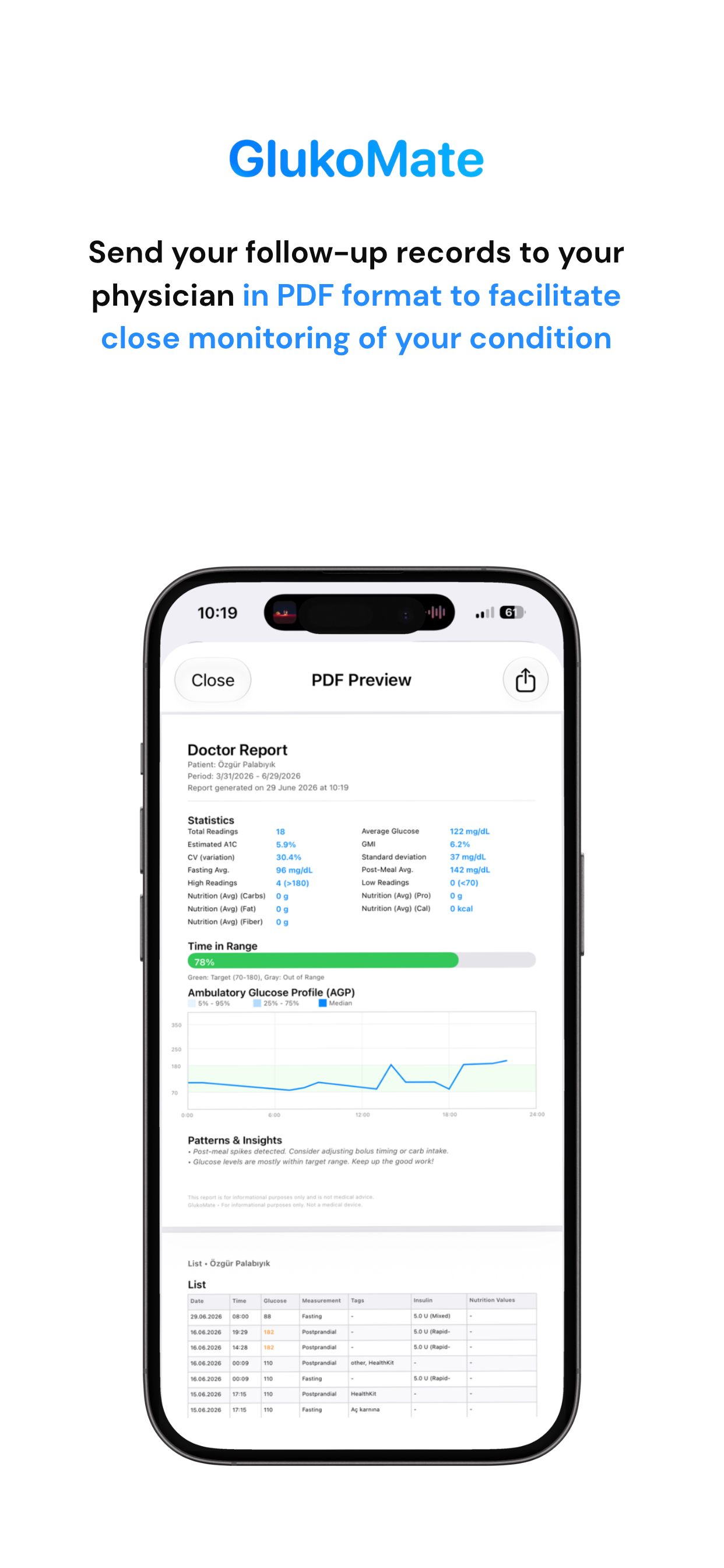 GlukoMate screenshot 6