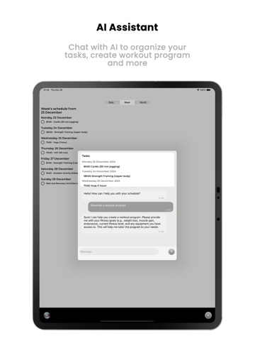 Todolist AI - Weekly Planner iPad screenshot